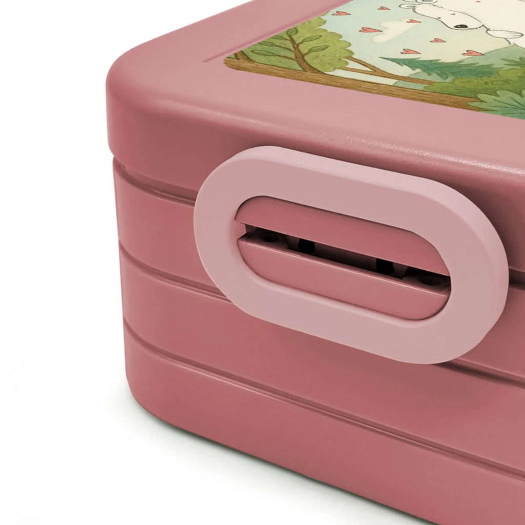 MEPAL Bentobox Eisbär Umarmen Design Lunchbox, Bentobox, Brotdose, Tiermotive, Gute Laune, lustige Sprüche, Tiere