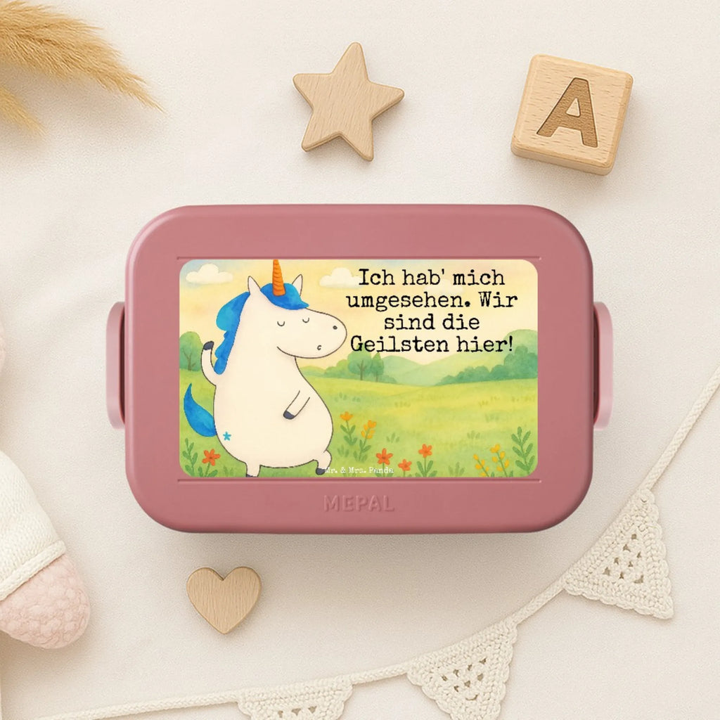 MEPAL Bentobox Einhorn Mann Design Brotdose, Bentobox, Lunchbox, Einhorn, Einhörner, Einhorn Deko, Unicorn, Freundin, beste, Mann, cool, Party, hübsch, bester Freund, BFF, Familie