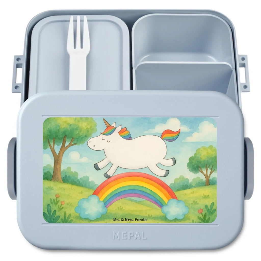 MEPAL Bentobox Einhorn Regenbogen Design Bentobox, Brotdose, Lunchbox, Einhorn, Einhörner, Einhorn Deko, Unicorn, Regenbogen, Erwachsenwerden, Einhornpower, Einhornautobahn, Glitzer