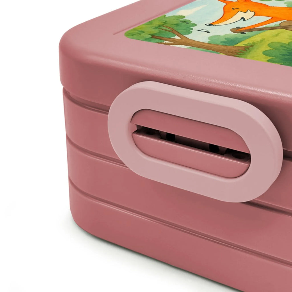 MEPAL Bentobox Fuchs Gitarre Design Brotdose, Lunchbox, Bentobox, Fuchs, Sänger, Musikerin, Geschenk Musiker, Sängerin, Musik Spruch, Gitarre, Füchse