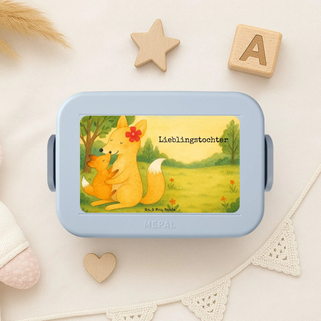 MEPAL Bentobox Fuchs Mama Design Lunchbox, Brotdose, Bentobox, Familie, Vatertag, Muttertag, Bruder, Schwester, Mama, Papa, Oma, Opa, Tochter, Mutter, Beste Tochter, Lieblingstochter, Geschenk