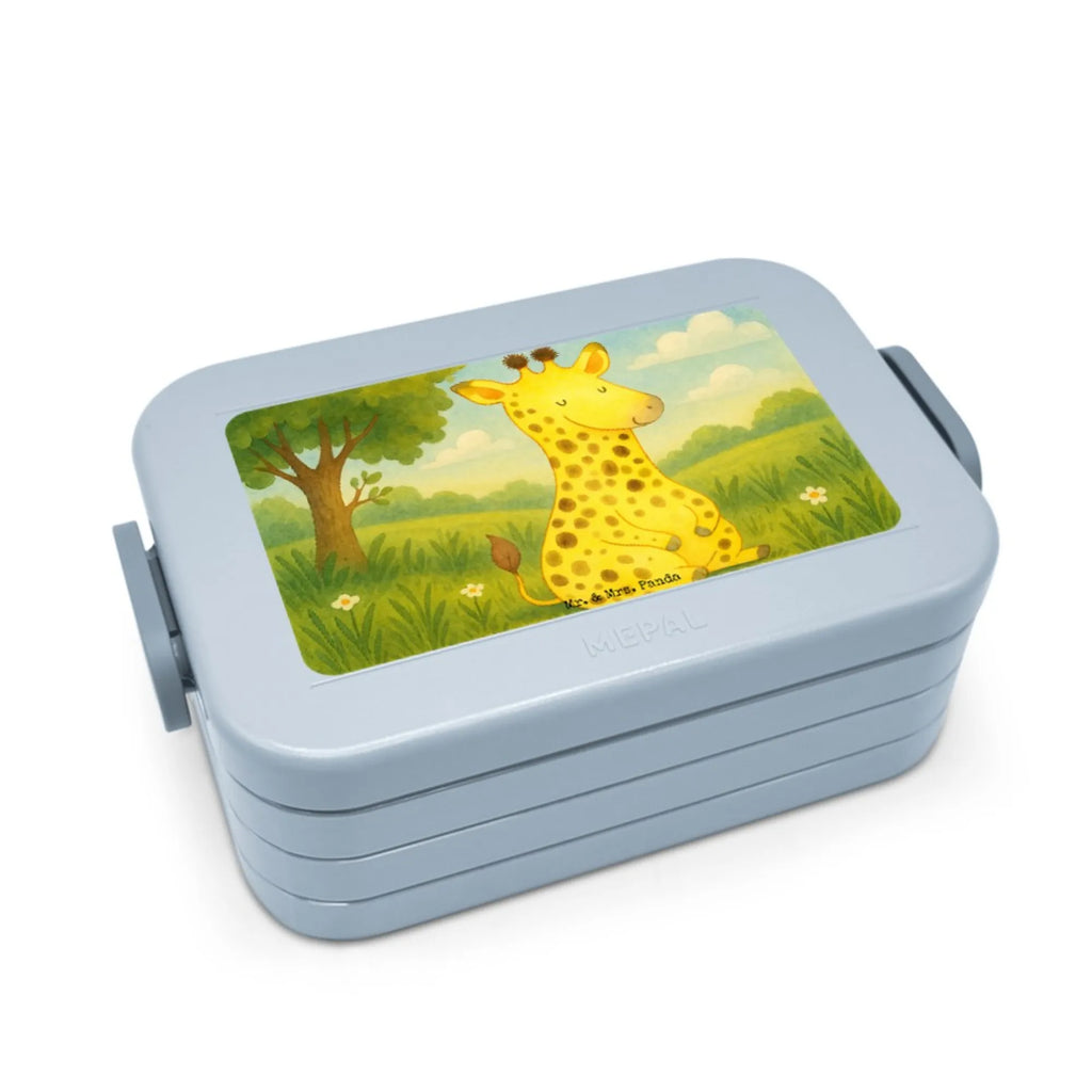 MEPAL Bentobox Giraffe Zufrieden Design Lunchbox, Bentobox, Brotdose, Afrika, Wildtiere, Zufrieden, Abenteuer, Giraffe, Glück