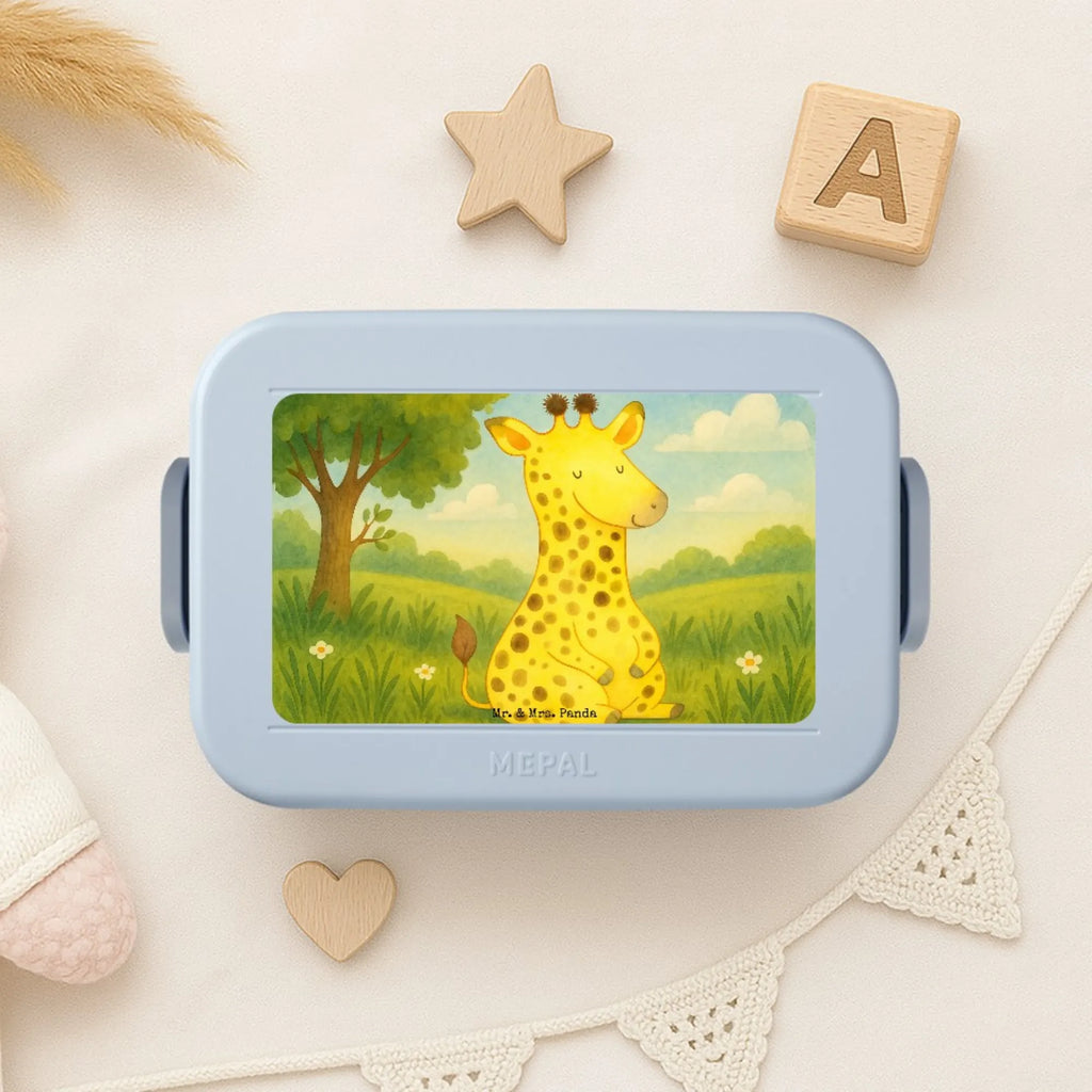 MEPAL Bentobox Giraffe Zufrieden Design Lunchbox, Bentobox, Brotdose, Afrika, Wildtiere, Zufrieden, Abenteuer, Giraffe, Glück