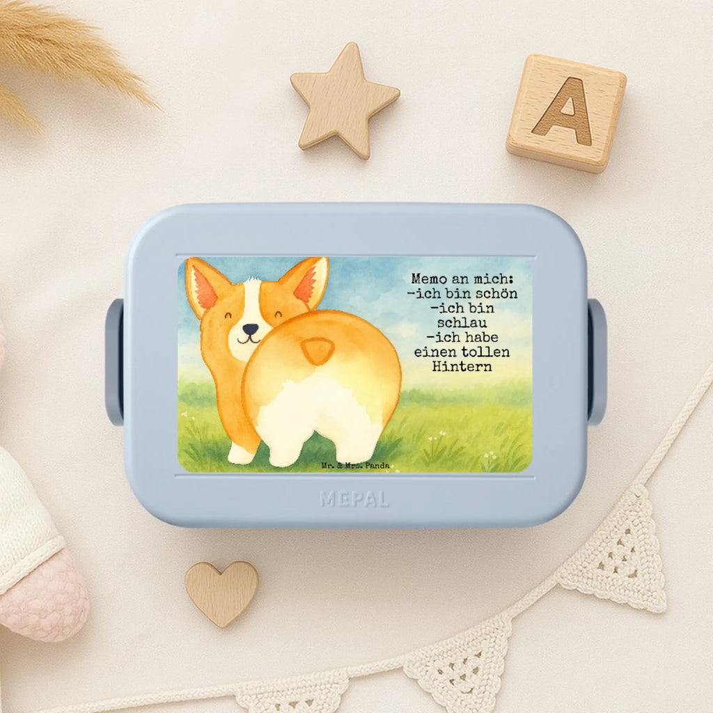 MEPAL Bentobox Corgi Po Design Bentobox, Lunchbox, Brotdose, Hund, Hundemotiv, Haustier, Hunderasse, Tierliebhaber, Hundebesitzer, Sprüche, Spruch, Motivation, Corgie, Hundeliebe, Selbstliebe