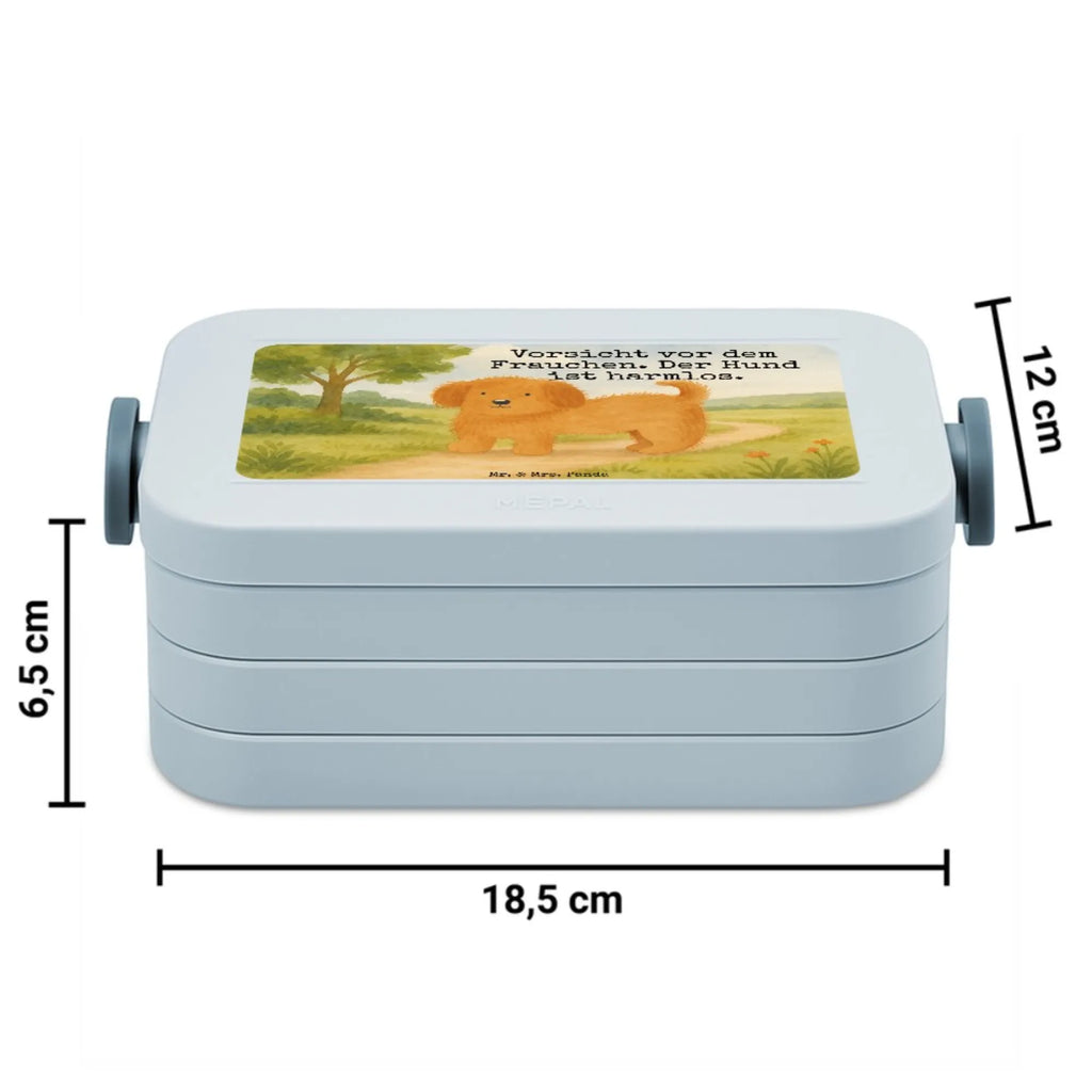 MEPAL Bentobox Hund Flauschig Design Lunchbox, Bentobox, Brotdose, Hund, Hundemotiv, Haustier, Hunderasse, Tierliebhaber, Hundebesitzer, Sprüche, Hundeliebe, Hunde, Frauchen, Hundemama