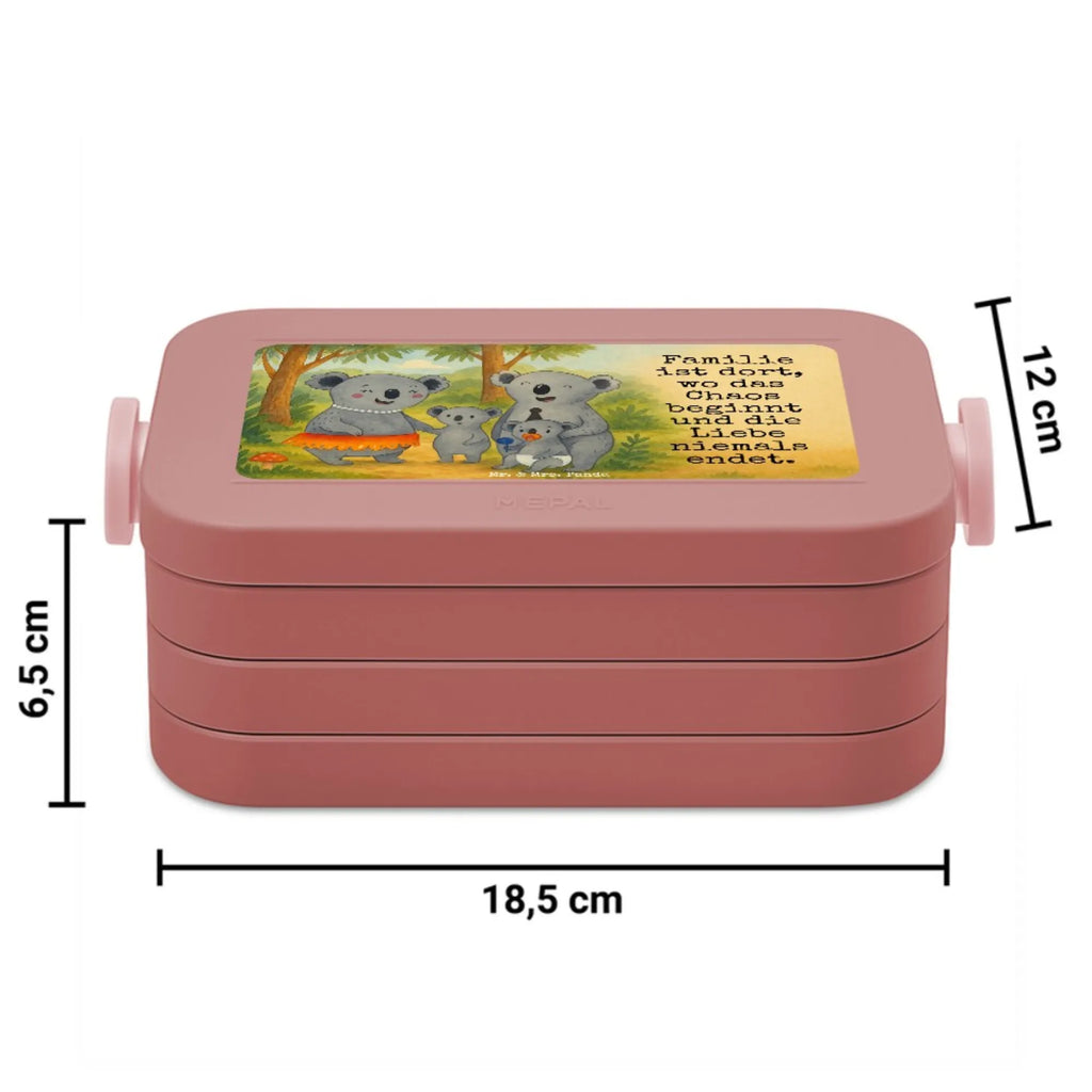 MEPAL Bentobox Koala Familie Design Brotdose, Lunchbox, Bentobox, Familie, Vatertag, Muttertag, Bruder, Schwester, Mama, Papa, Oma, Opa, Familienleben, Koala, Family, Geschwister, Kinder, Koalas