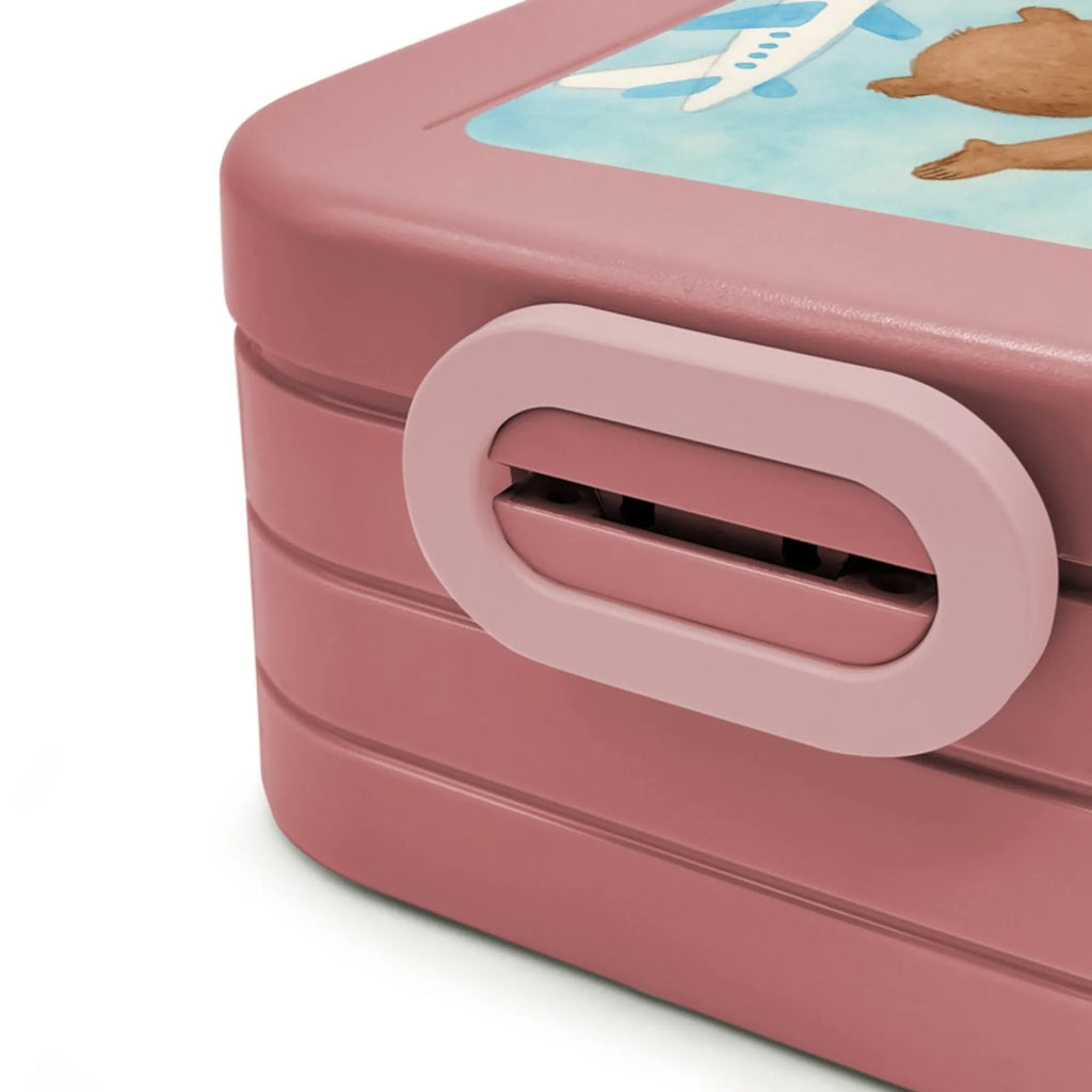 MEPAL Bentobox Bär Flugzeug Design Brotdose, Lunchbox, Bentobox, Liebe, Partner, Freund, Freundin, Ehemann, Ehefrau, Heiraten, Verlobung, Heiratsantrag, Liebesgeschenk, Jahrestag, Hocheitstag, Geschenk für Partner, für Ehemann, Liebesbeweis, Geschenk für Freundin, für Männer, Geschenk für Frauen, Hochzeitstag, Mitbringsel, Valentinstag