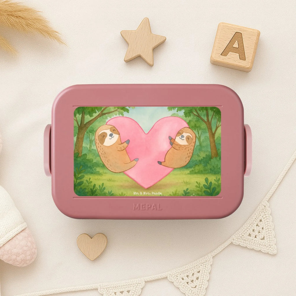 MEPAL Bentobox Faultiere Herz Design Brotdose, Lunchbox, Bentobox, Liebe, Partner, Freund, Freundin, Ehemann, Ehefrau, Heiraten, Verlobung, Heiratsantrag, Liebesgeschenk, Jahrestag, Hocheitstag, Valentinstag, für Ehemann, Geschenk für Partner, Mitbringsel, Geschenk für Frauen, Geschenk für Freundin, Liebesbeweis, Hochzeitstag, für Männer