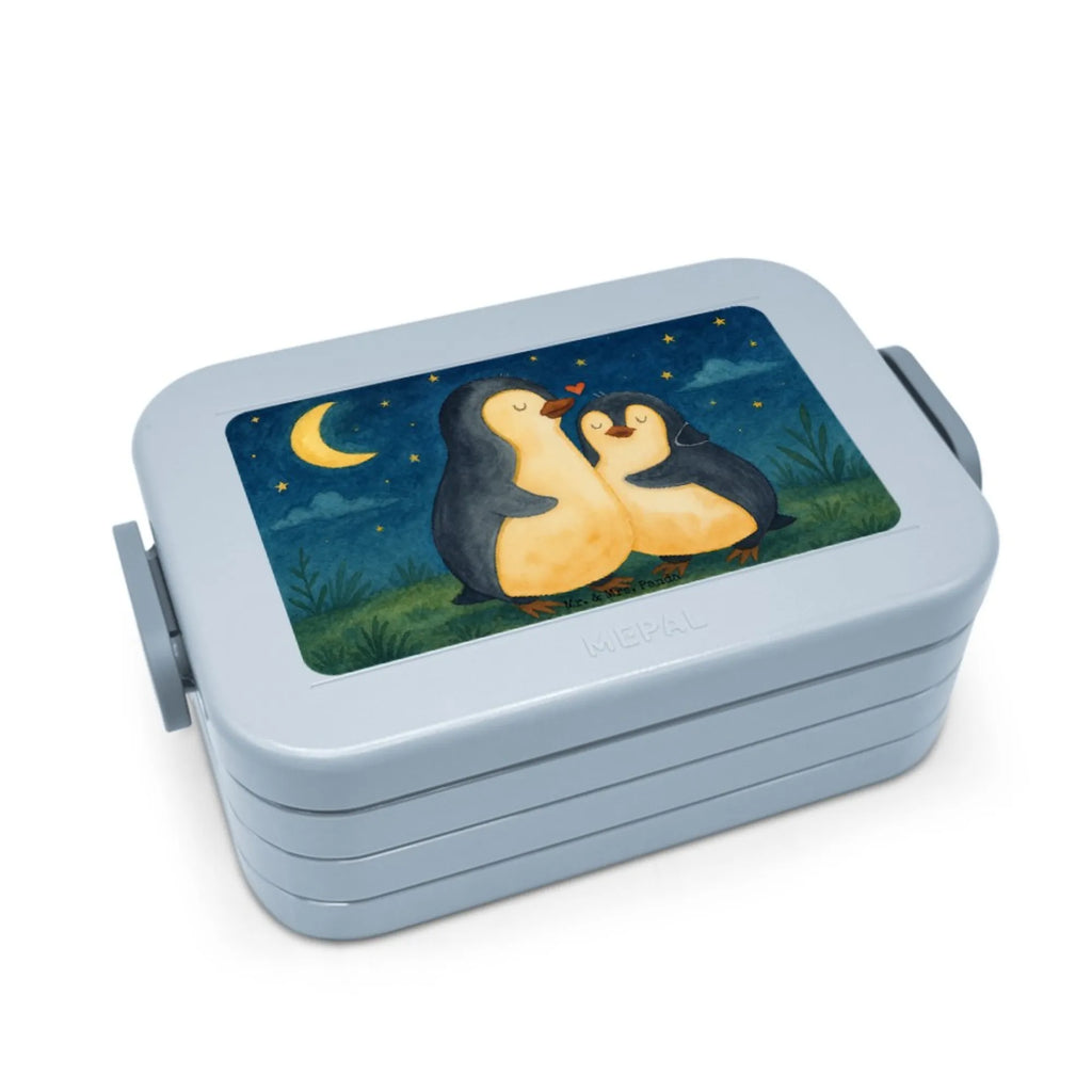 MEPAL Bentobox Pinguine Einschlafen Design Brotdose, Bentobox, Lunchbox, Liebe, Partner, Freund, Freundin, Ehemann, Ehefrau, Heiraten, Verlobung, Heiratsantrag, Liebesgeschenk, Jahrestag, Hocheitstag, für Männer, Valentinstag, Geschenk für Freundin, Geschenk für Partner, für Ehemann, Geschenk für Frauen, Liebesbeweis, Hochzeitstag, Mitbringsel