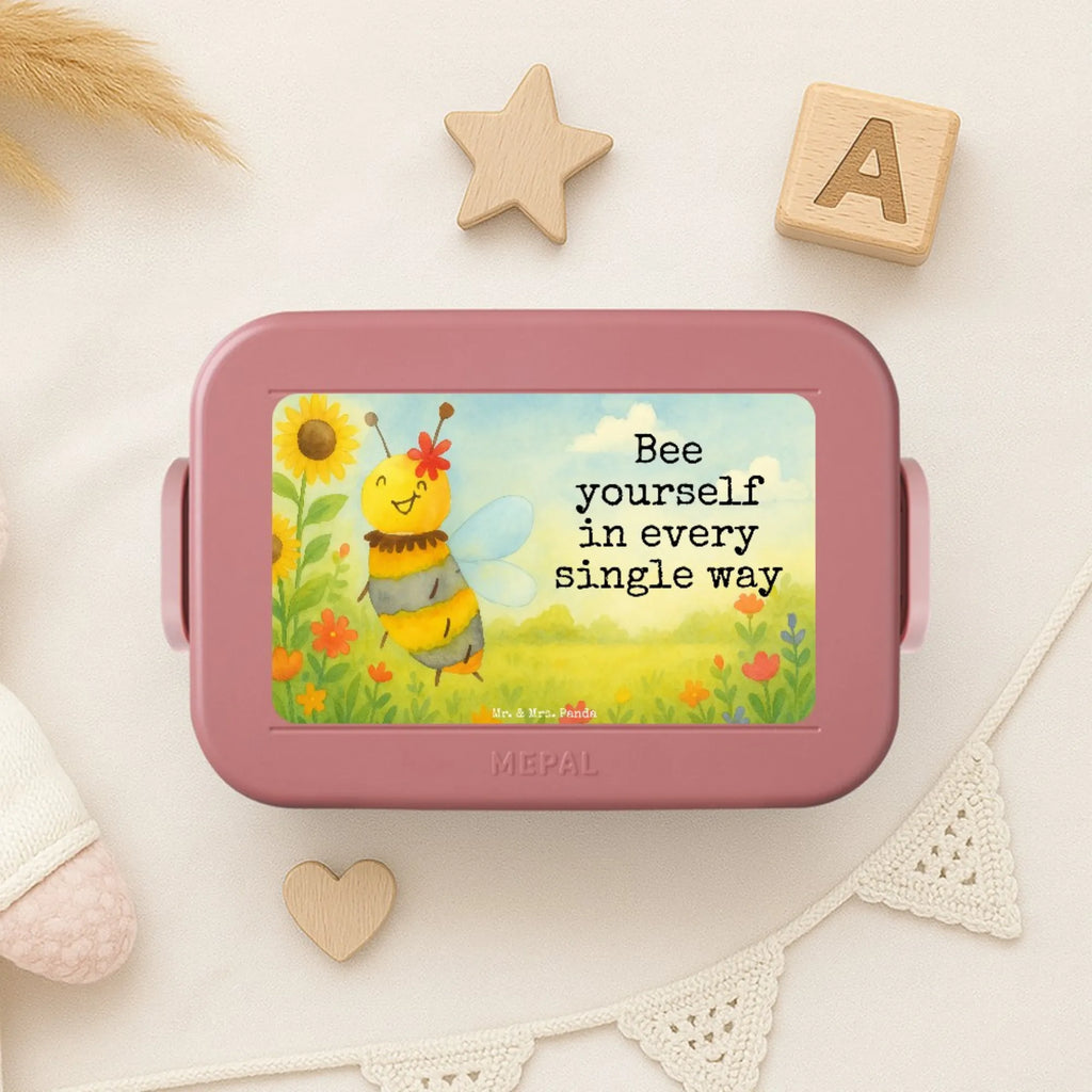 MEPAL Bentobox Biene Blume Design Brotdose, Lunchbox, Bentobox, Biene, Wespe, Hummel