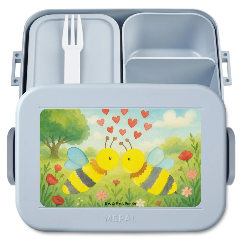 MEPAL Bentobox Biene Liebe Design Lunchbox, Brotdose, Bentobox, Biene, Wespe, Hummel