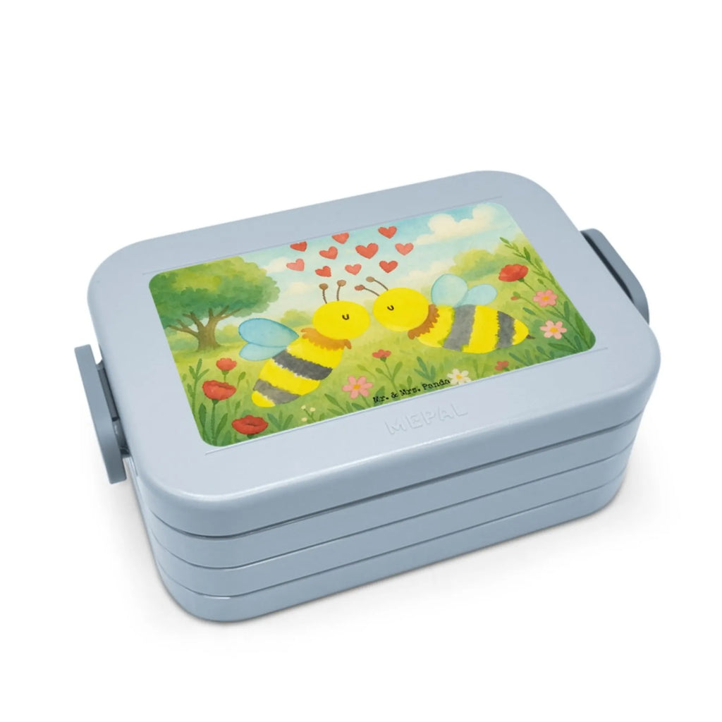 MEPAL Bentobox Biene Liebe Design Lunchbox, Brotdose, Bentobox, Biene, Wespe, Hummel
