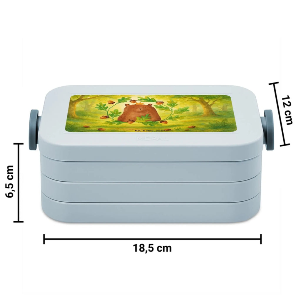 MEPAL Bentobox Bär König Design Brotdose, Bentobox, Lunchbox, Bär, Teddy, Teddybär, Dad, Vatertag, weltbester Papa, Papa Bär, Papi, Papa, Vater, Daddy, bester Vater, bester Papa