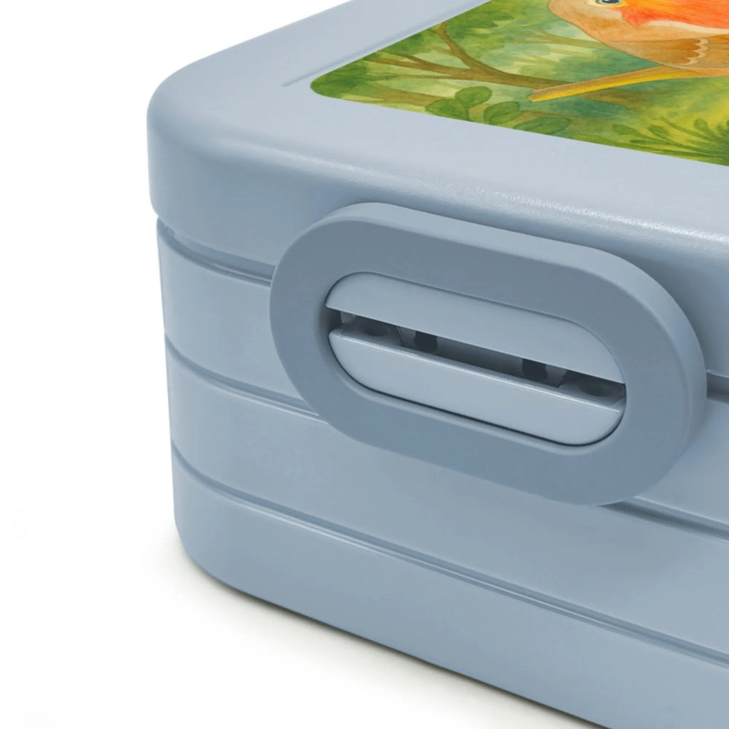MEPAL Bentobox Rotkehlchen Federn Design Bentobox, Lunchbox, Brotdose, Tiermotive, Gute Laune, lustige Sprüche, Tiere, Spruch Mut, Spruch Motivation, What if i fall, Vogel, Rotkehlchen, Motivationsbilder, fliegen, Motivation Sprüche