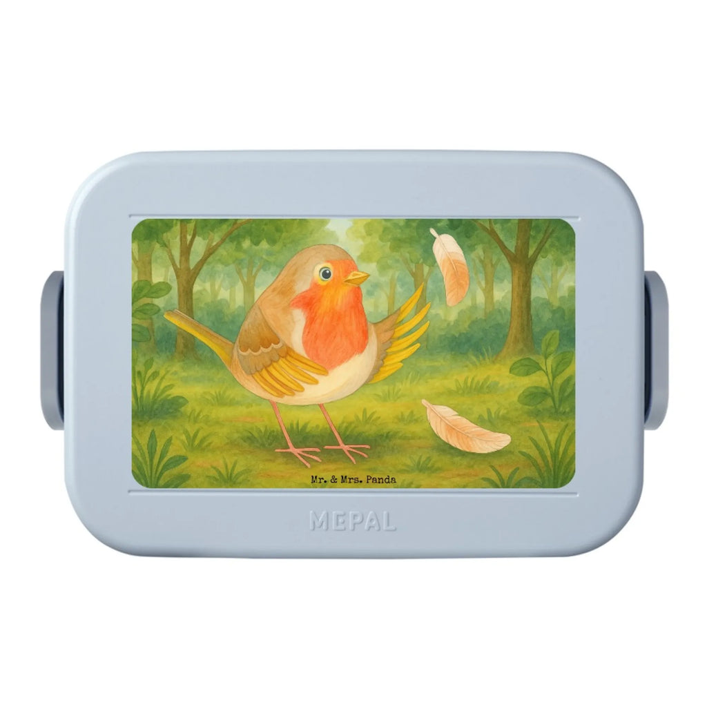MEPAL Bentobox Rotkehlchen Federn Design Bentobox, Lunchbox, Brotdose, Tiermotive, Gute Laune, lustige Sprüche, Tiere, Spruch Mut, Spruch Motivation, What if i fall, Vogel, Rotkehlchen, Motivationsbilder, fliegen, Motivation Sprüche