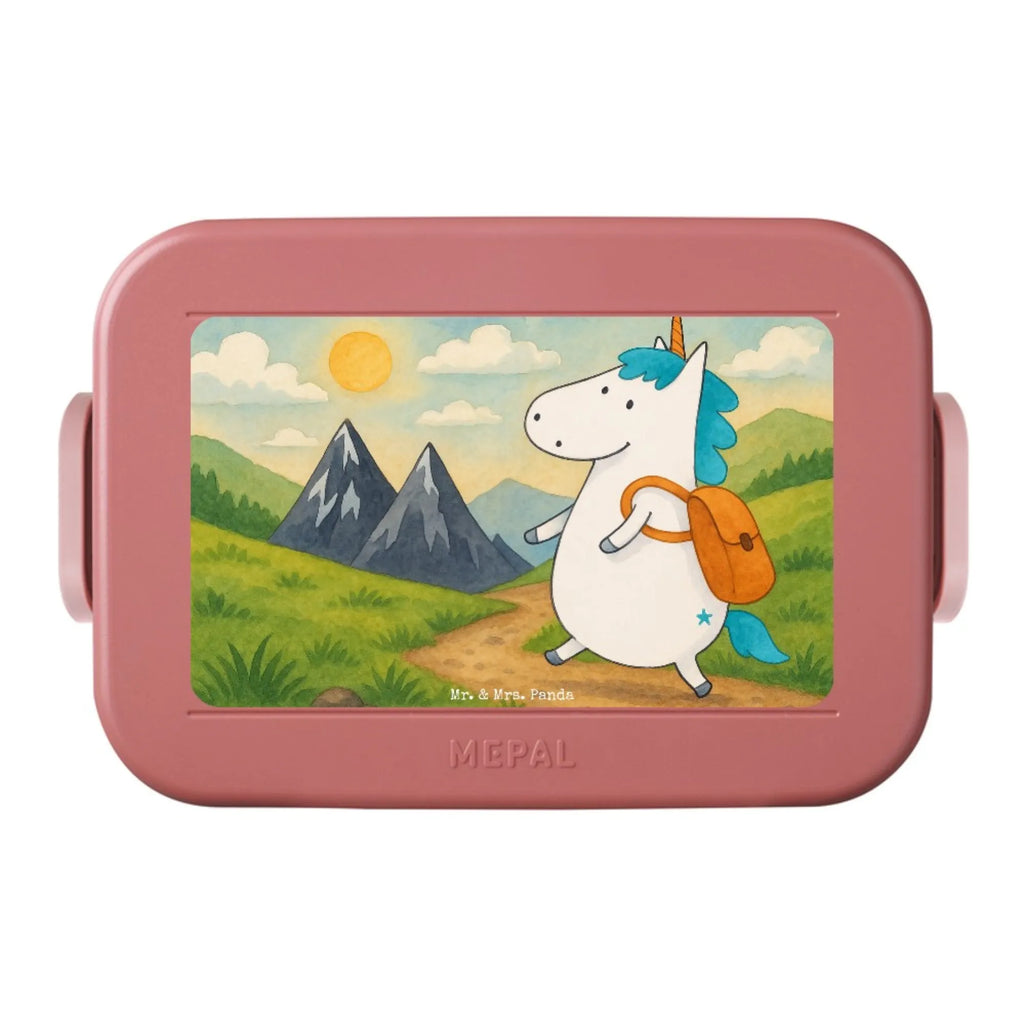 MEPAL Bentobox Einhorn Bergsteiger Design Bentobox, Lunchbox, Brotdose, Einhorn, Einhörner, Einhorn Deko, Unicorn, Bergsteiger, Abenteurer, Abenteuer, Weltreise, Urlaub, Berge, Weltenbummler, Entdecker, Reisen