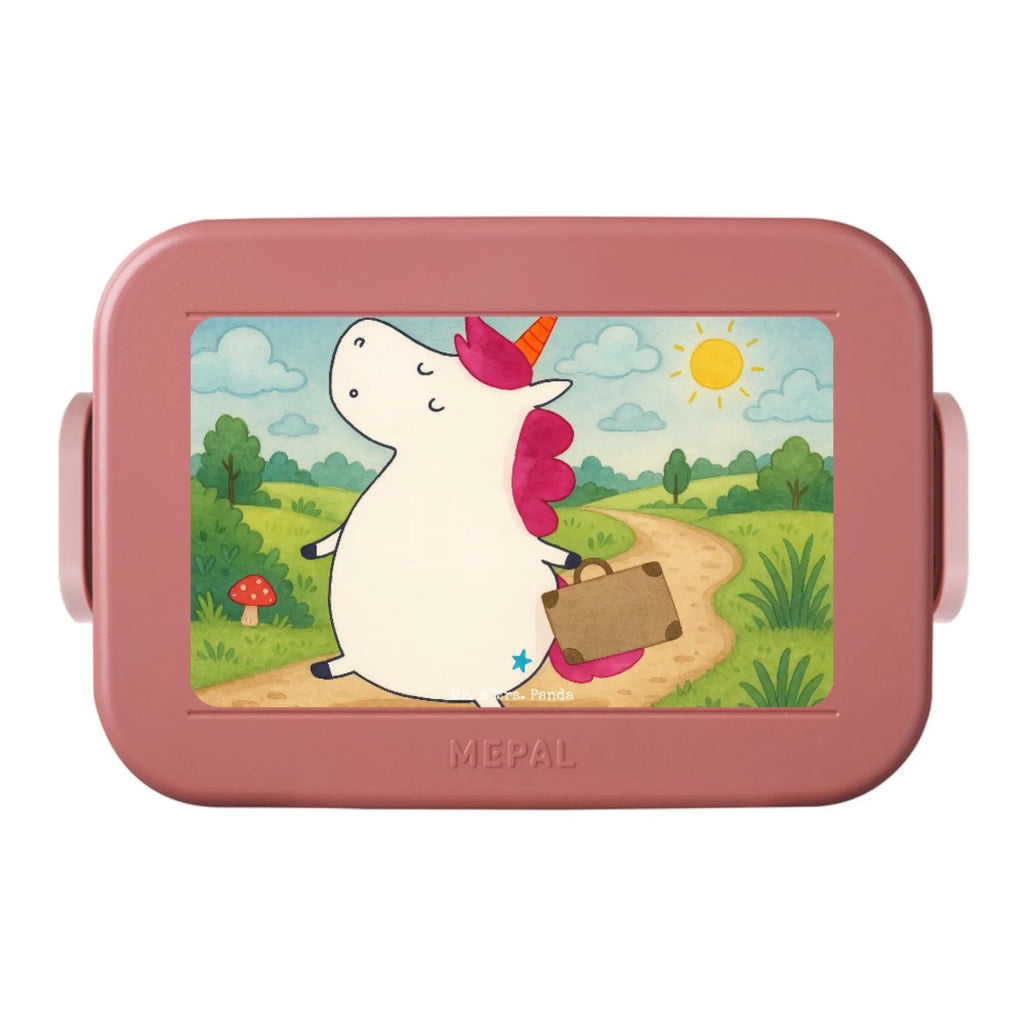 MEPAL Bentobox Einhorn Koffer Design Brotdose, Bentobox, Lunchbox, Einhorn, Einhörner, Einhorn Deko, Unicorn, Erwachsen, Reise, witzig, Spaß, Kind, lustig, albern, unicorn, Abenteuer, Koffer, Verreisen, Gepäck
