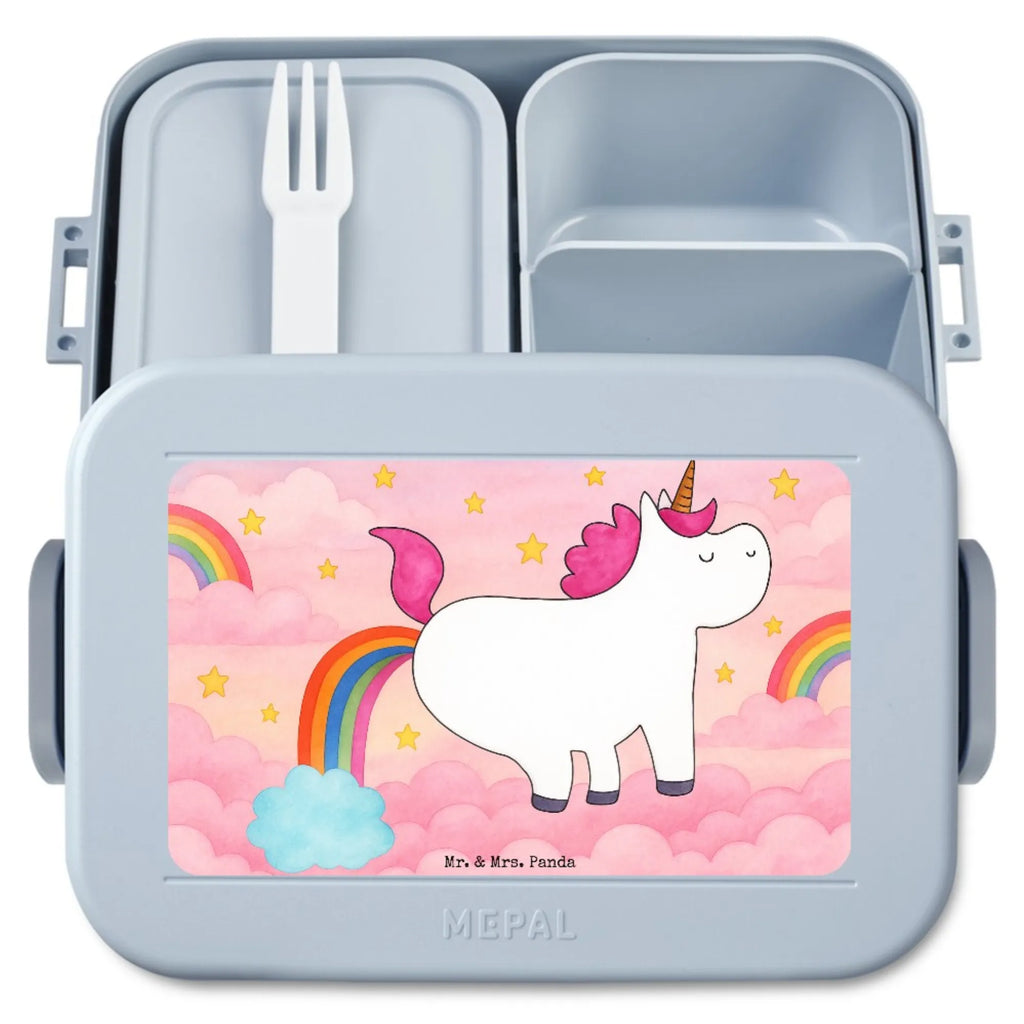 MEPAL Bentobox Einhorn Pupsen Design Lunchbox, Brotdose, Bentobox, Einhorn, Einhörner, Einhorn Deko, Unicorn, lustig, Freundin, Einhornpower, Glitzer, Erwachsenwerden, Regenbogen, Spaß, Pups