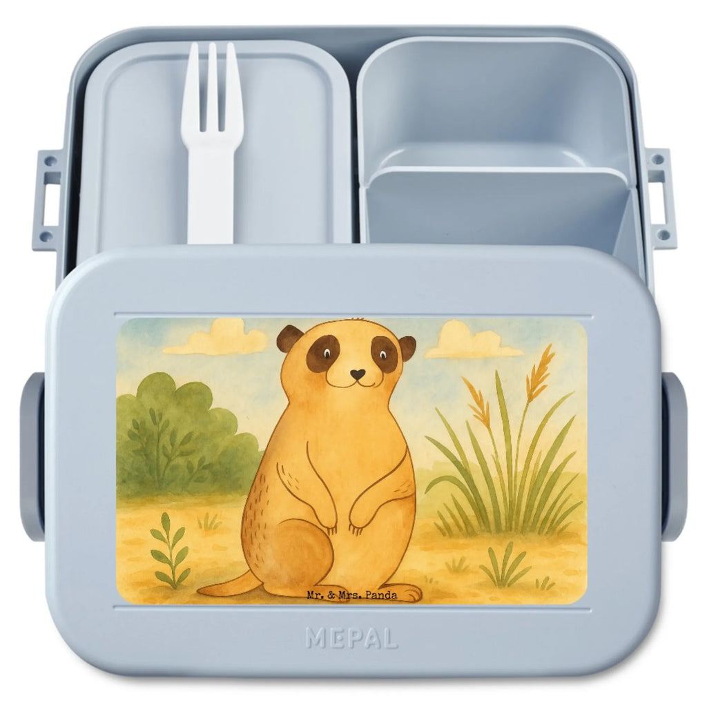 MEPAL Bentobox Erdmännchen Design Brotdose, Bentobox, Lunchbox, Afrika, Wildtiere, Erdmännchen, Traveling, Afrikareise, Roadtrip, Reisen, Weltreise, Spruch