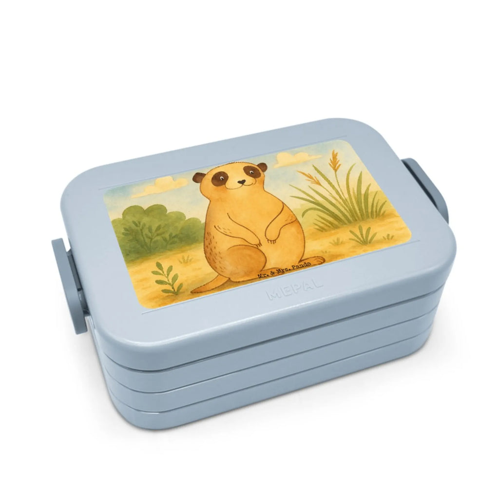 MEPAL Bentobox Erdmännchen Design Brotdose, Bentobox, Lunchbox, Afrika, Wildtiere, Erdmännchen, Traveling, Afrikareise, Roadtrip, Reisen, Weltreise, Spruch