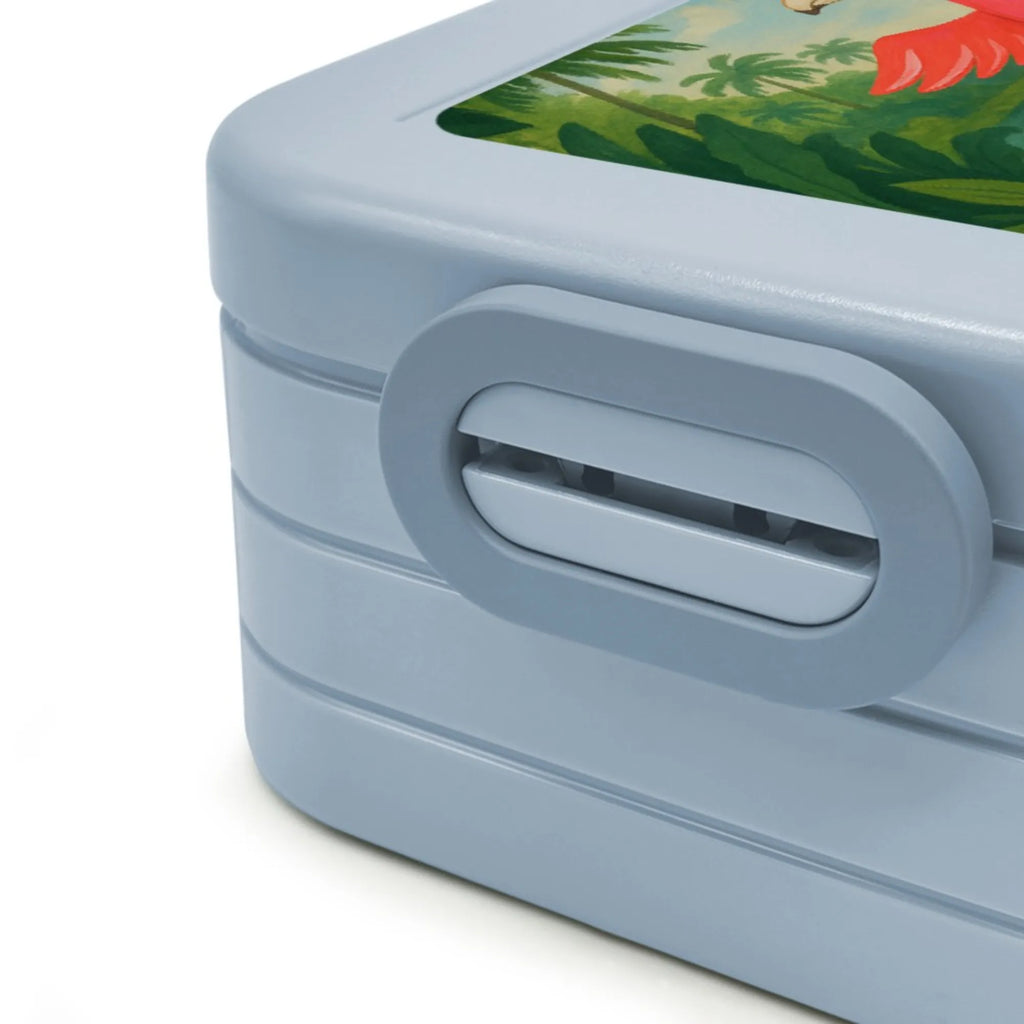 MEPAL Bentobox Flamingo Yoga Design Lunchbox, Bentobox, Brotdose, Flamingo, Achtsamkeit, Yoga-Übung, Vogel, Namaste, Tiefenentspannung, Entspannung, Aufregen, Yoga, Ärger