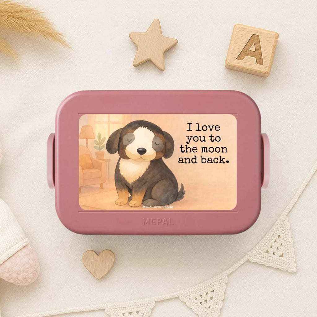 MEPAL Bentobox Hund Entspannen Design Bentobox, Lunchbox, Brotdose, Hund, Hundemotiv, Haustier, Hunderasse, Tierliebhaber, Hundebesitzer, Sprüche, Hundeliebe, schwarzer Hund, Liebe, Hundeglück