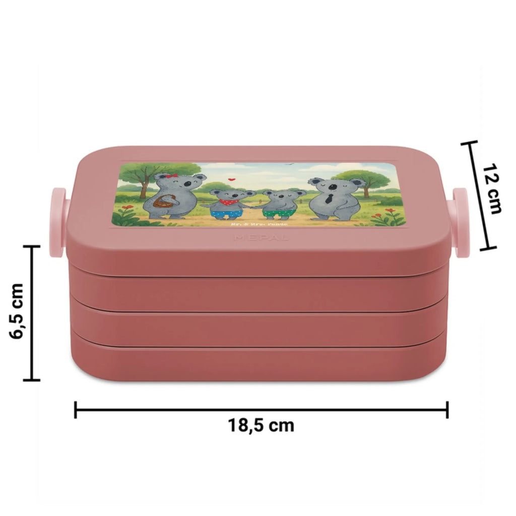 MEPAL Bentobox Koala Familie zwei Design Brotdose, Bentobox, Lunchbox, Familie, Vatertag, Muttertag, Bruder, Schwester, Mama, Papa, Oma, Opa, Familienzeit, Koala, Lieblingsfamilie, beste Familie, Koalafamilie, Koalabär, Familienleben