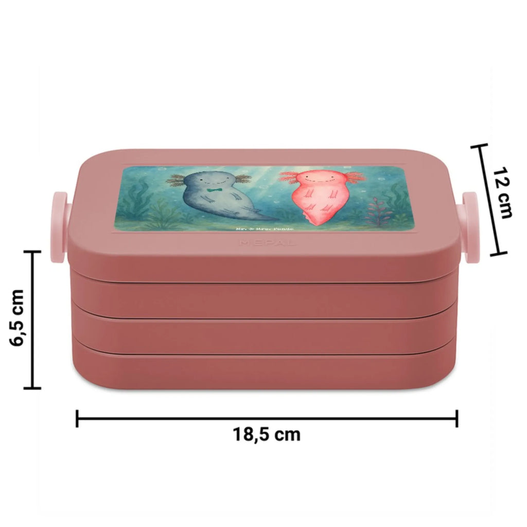 MEPAL Bentobox Axolotl Liebe Design Bentobox, Lunchbox, Brotdose, Liebe, Partner, Freund, Freundin, Ehemann, Ehefrau, Heiraten, Verlobung, Heiratsantrag, Liebesgeschenk, Jahrestag, Hocheitstag, für Ehemann, Geschenk für Frauen, Geschenk für Freundin, Mitbringsel, Valentinstag, Geschenk für Partner, Hochzeitstag, für Männer, Liebesbeweis