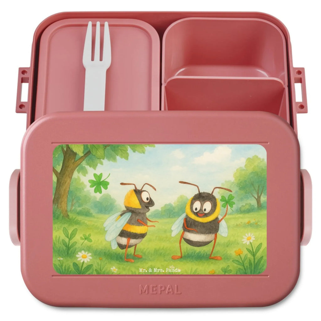 MEPAL Bentobox Bienen Paar Design Bentobox, Brotdose, Lunchbox, Liebe, Partner, Freund, Freundin, Ehemann, Ehefrau, Heiraten, Verlobung, Heiratsantrag, Liebesgeschenk, Jahrestag, Hocheitstag, Hochzeitstag, verliebte Schildkröten, Geschenk für Freundin, Schildkröten, Valentinstag, für Ehemann, Liebesbeweis, Geschenk für Partner, Geschenk für Frauen, für Männer, Mitbringsel