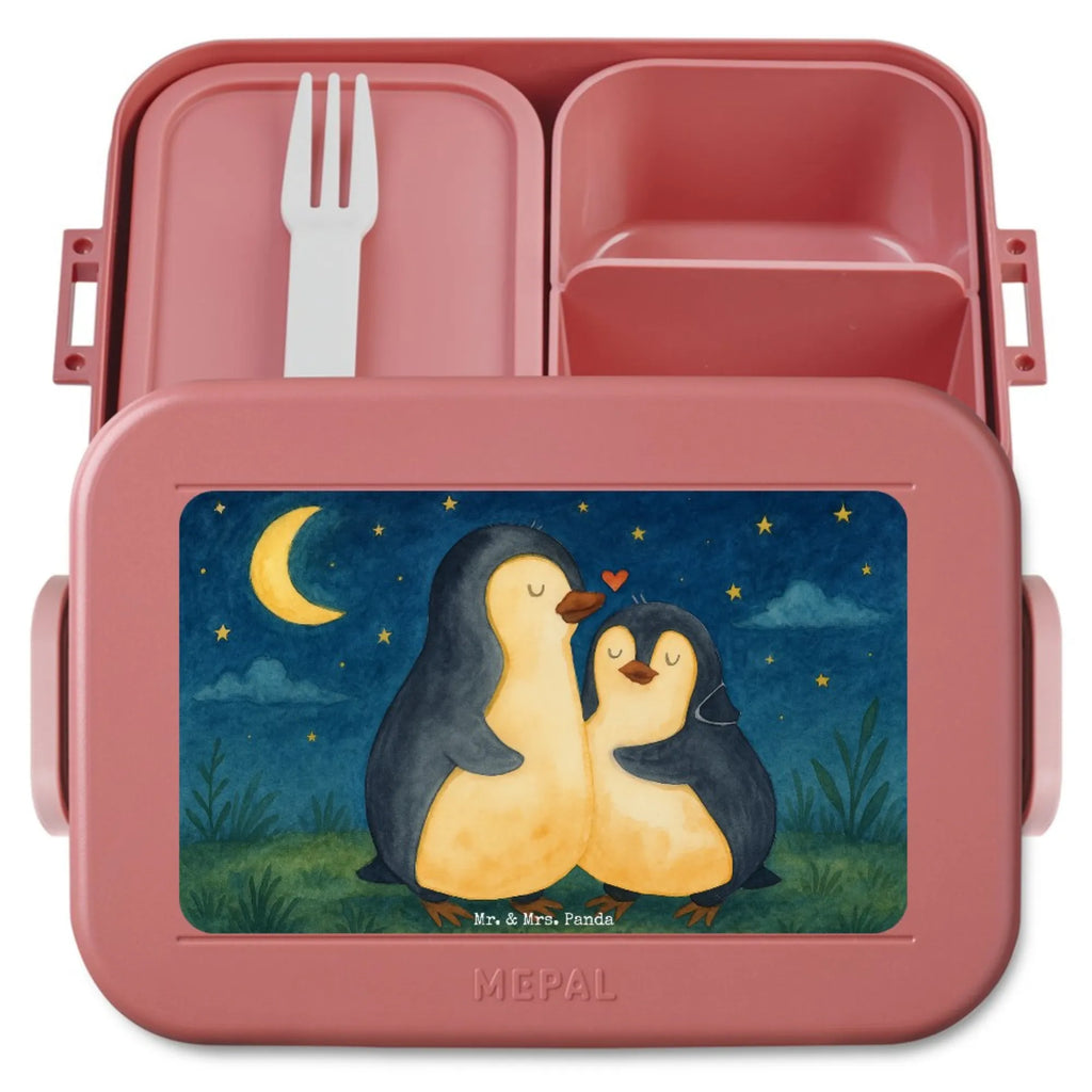 MEPAL Bentobox Pinguine Einschlafen Design Brotdose, Bentobox, Lunchbox, Liebe, Partner, Freund, Freundin, Ehemann, Ehefrau, Heiraten, Verlobung, Heiratsantrag, Liebesgeschenk, Jahrestag, Hocheitstag, für Männer, Valentinstag, Geschenk für Freundin, Geschenk für Partner, für Ehemann, Geschenk für Frauen, Liebesbeweis, Hochzeitstag, Mitbringsel
