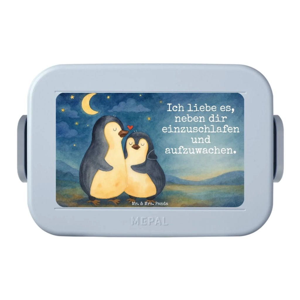 MEPAL Bentobox Pinguine Einschlafen Design Brotdose, Bentobox, Lunchbox, Liebe, Partner, Freund, Freundin, Ehemann, Ehefrau, Heiraten, Verlobung, Heiratsantrag, Liebesgeschenk, Jahrestag, Hocheitstag, für Männer, Valentinstag, Geschenk für Freundin, Geschenk für Partner, für Ehemann, Geschenk für Frauen, Liebesbeweis, Hochzeitstag, Mitbringsel