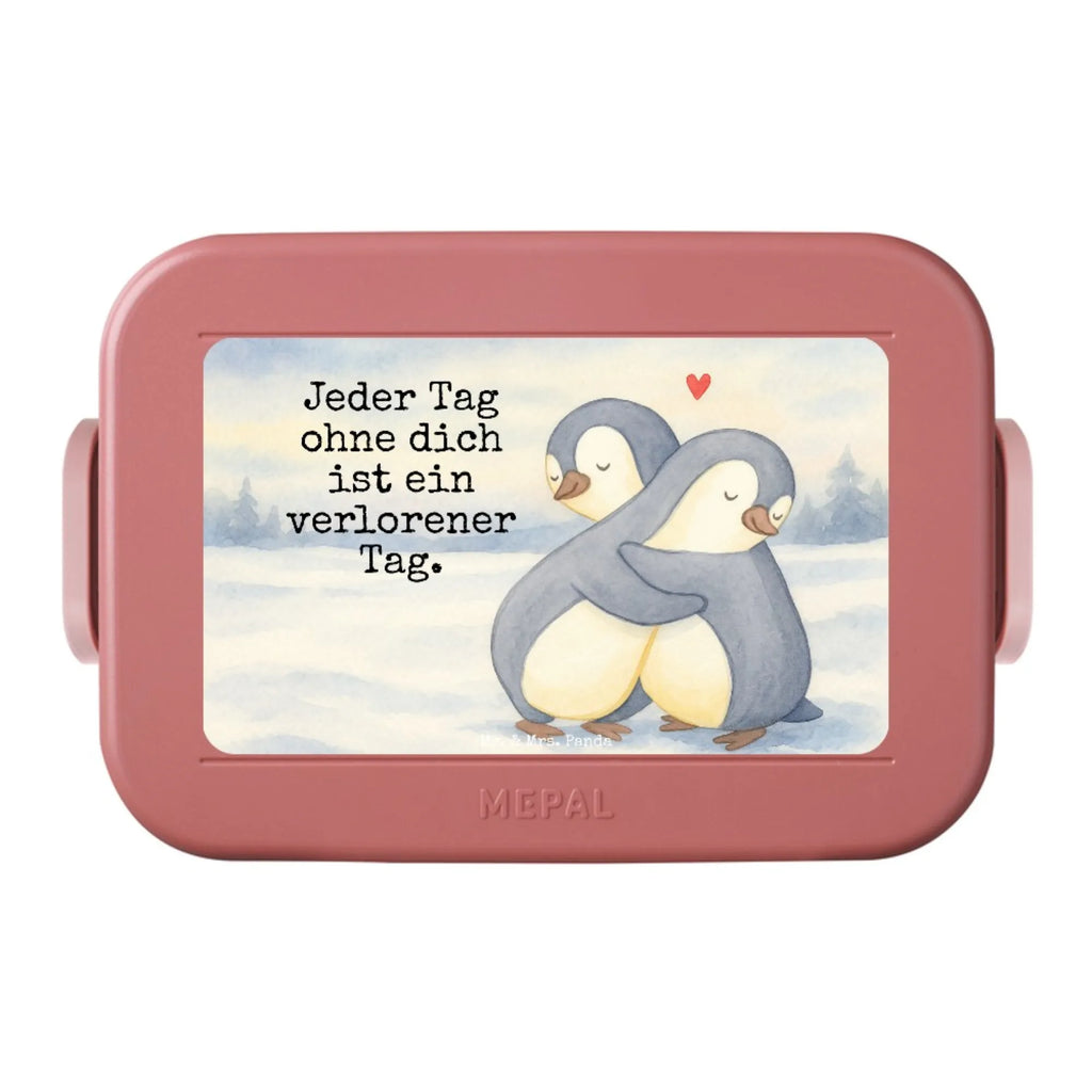 MEPAL Bentobox Pinguine Kuscheln Design Bentobox, Brotdose, Lunchbox, Liebe, Partner, Freund, Freundin, Ehemann, Ehefrau, Heiraten, Verlobung, Heiratsantrag, Liebesgeschenk, Jahrestag, Hocheitstag, Geschenk für Partner, für Ehemann, Valentinstag, Geschenk für Frauen, Geschenk für Freundin, für Männer, Liebesbeweis, Mitbringsel, Hochzeitstag