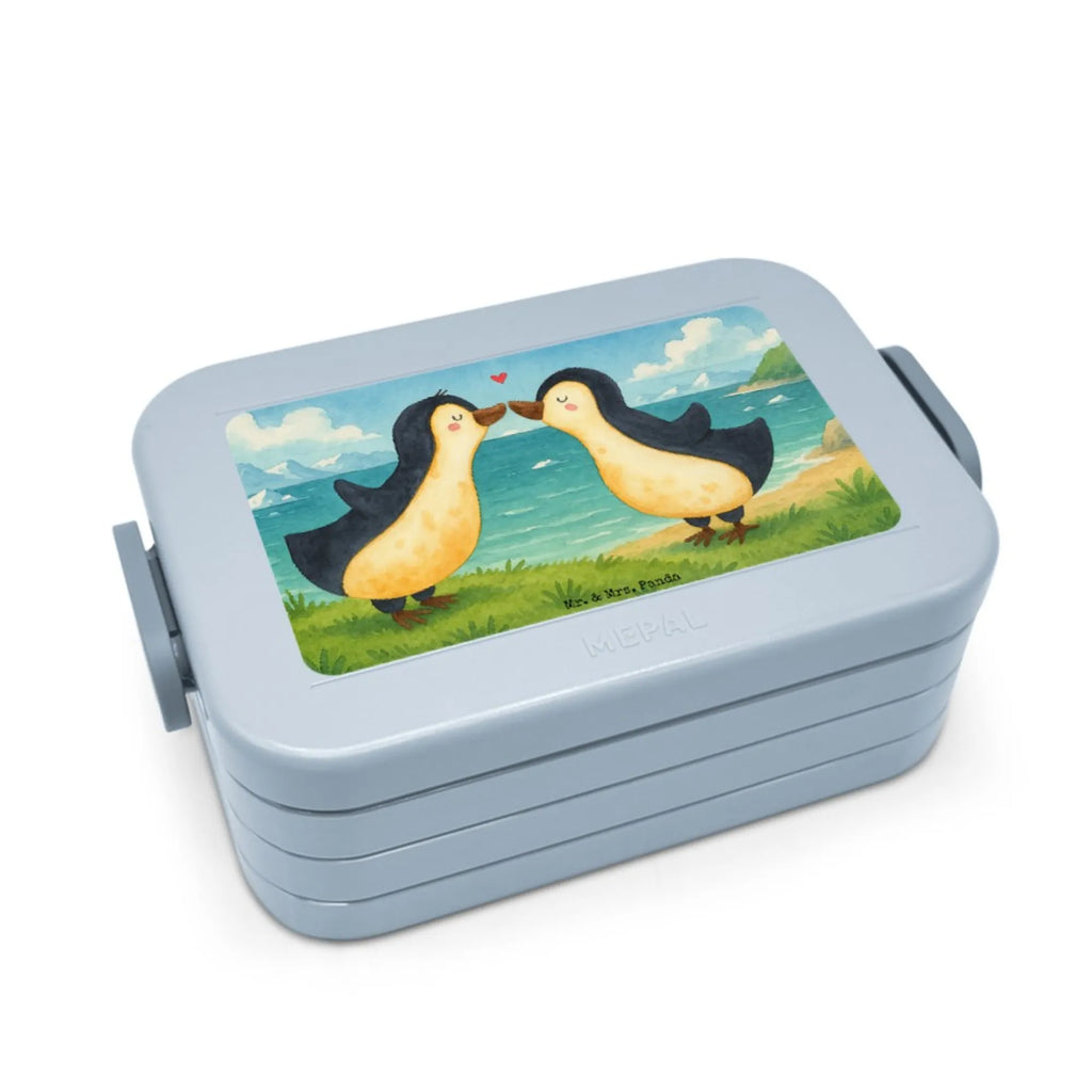 MEPAL Bentobox Pinguine Kuss Design Lunchbox, Bentobox, Brotdose, Liebe, Partner, Freund, Freundin, Ehemann, Ehefrau, Heiraten, Verlobung, Heiratsantrag, Liebesgeschenk, Jahrestag, Hocheitstag, Mitbringsel, Geschenk für Frauen, Geschenk für Partner, Geschenk für Freundin, Valentinstag, für Männer, Liebesbeweis, Hochzeitstag, für Ehemann
