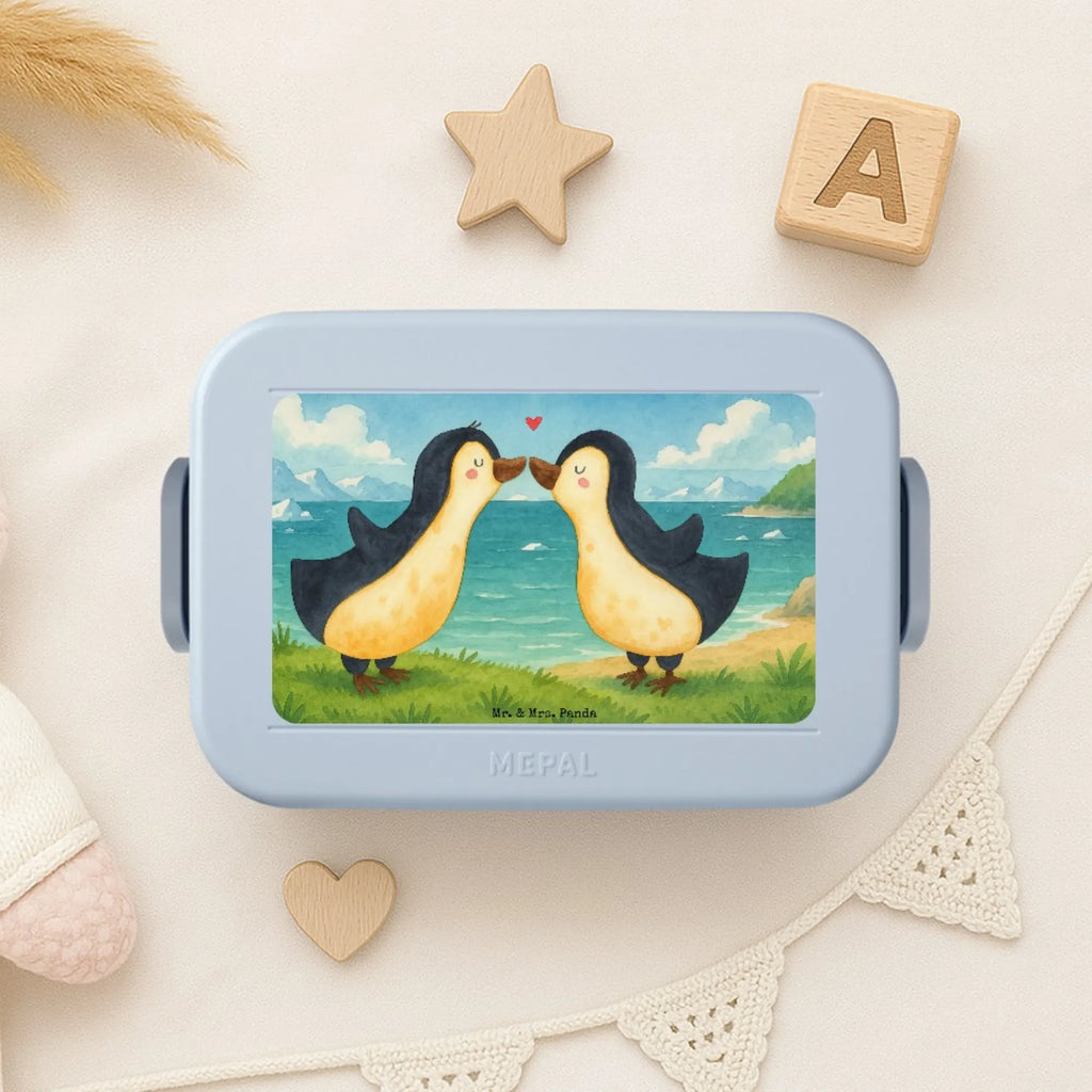 MEPAL Bentobox Pinguine Kuss Design Lunchbox, Bentobox, Brotdose, Liebe, Partner, Freund, Freundin, Ehemann, Ehefrau, Heiraten, Verlobung, Heiratsantrag, Liebesgeschenk, Jahrestag, Hocheitstag, Mitbringsel, Geschenk für Frauen, Geschenk für Partner, Geschenk für Freundin, Valentinstag, für Männer, Liebesbeweis, Hochzeitstag, für Ehemann