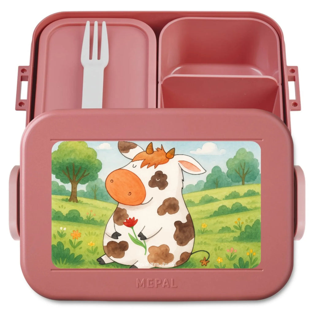 MEPAL Bentobox Kuh Design Bentobox, Lunchbox, Brotdose, Bauernhof, Hoftiere, Landwirt, Landwirtin, Flausen, Spruch, Magie, Träume, Kühe, Kuh, Motivtion, Milch, Milchkuh, Hof