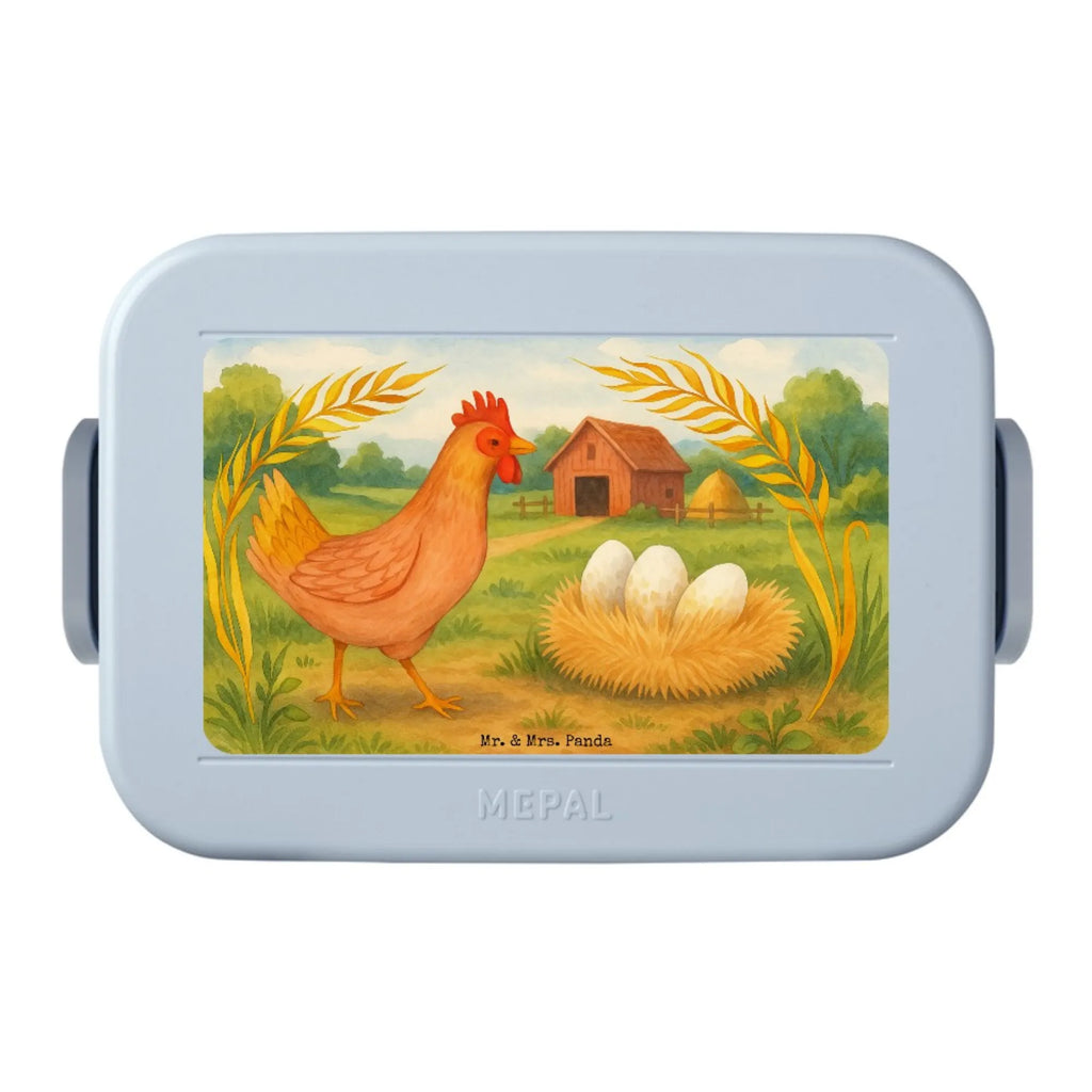 MEPAL Bentobox Huhn Stolz Design Bentobox, Brotdose, Lunchbox, Bauernhof, Hoftiere, Landwirt, Landwirtin, Schwangerschaft, Hahn, Henne, Hühner, Eier, Spruch, Landleben, Magie, Hof, Geburt, Motivation