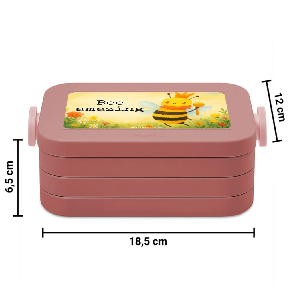 MEPAL Bentobox Biene König Design Bentobox, Lunchbox, Brotdose, Biene, Wespe, Hummel