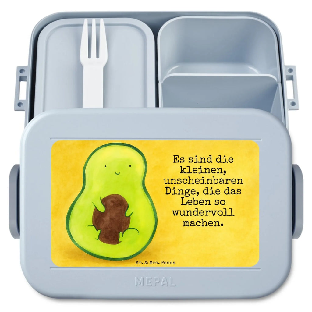MEPAL Bentobox Avocado Kern Design Lunchbox, Bentobox, Brotdose, Avocado, Veggie, Vegan, Gesund, Avocadokern, Kern, Avokado, Spruch Leben, Pflanze