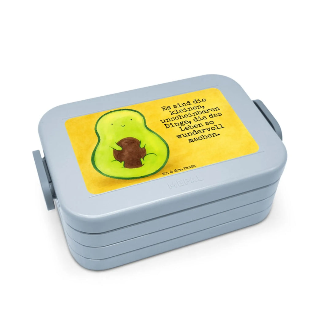 MEPAL Bentobox Avocado Kern Design Lunchbox, Bentobox, Brotdose, Avocado, Veggie, Vegan, Gesund, Avocadokern, Kern, Avokado, Spruch Leben, Pflanze