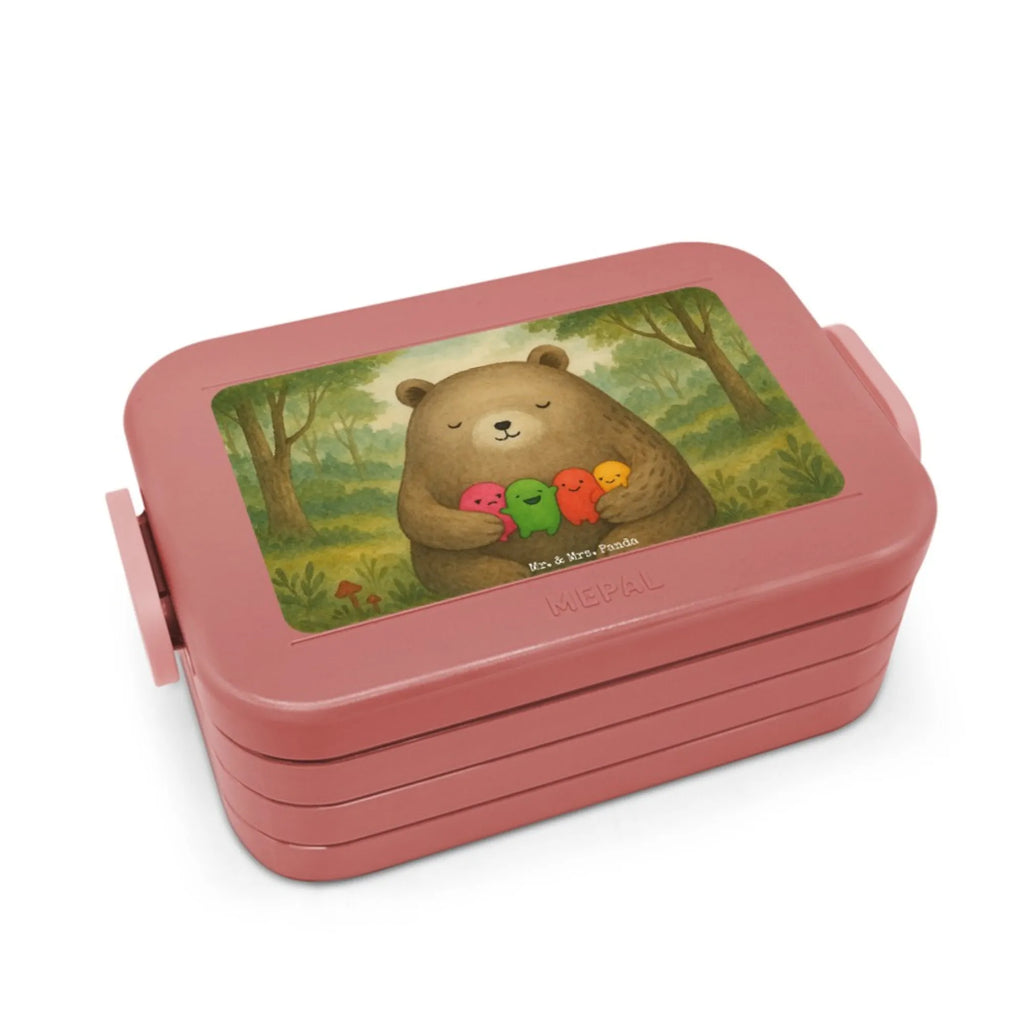 MEPAL Bentobox Bär Gefühl Design Bentobox, Lunchbox, Brotdose, Bär, Teddy, Teddybär, Wahnsinn, Verrückt, Durchgedreht