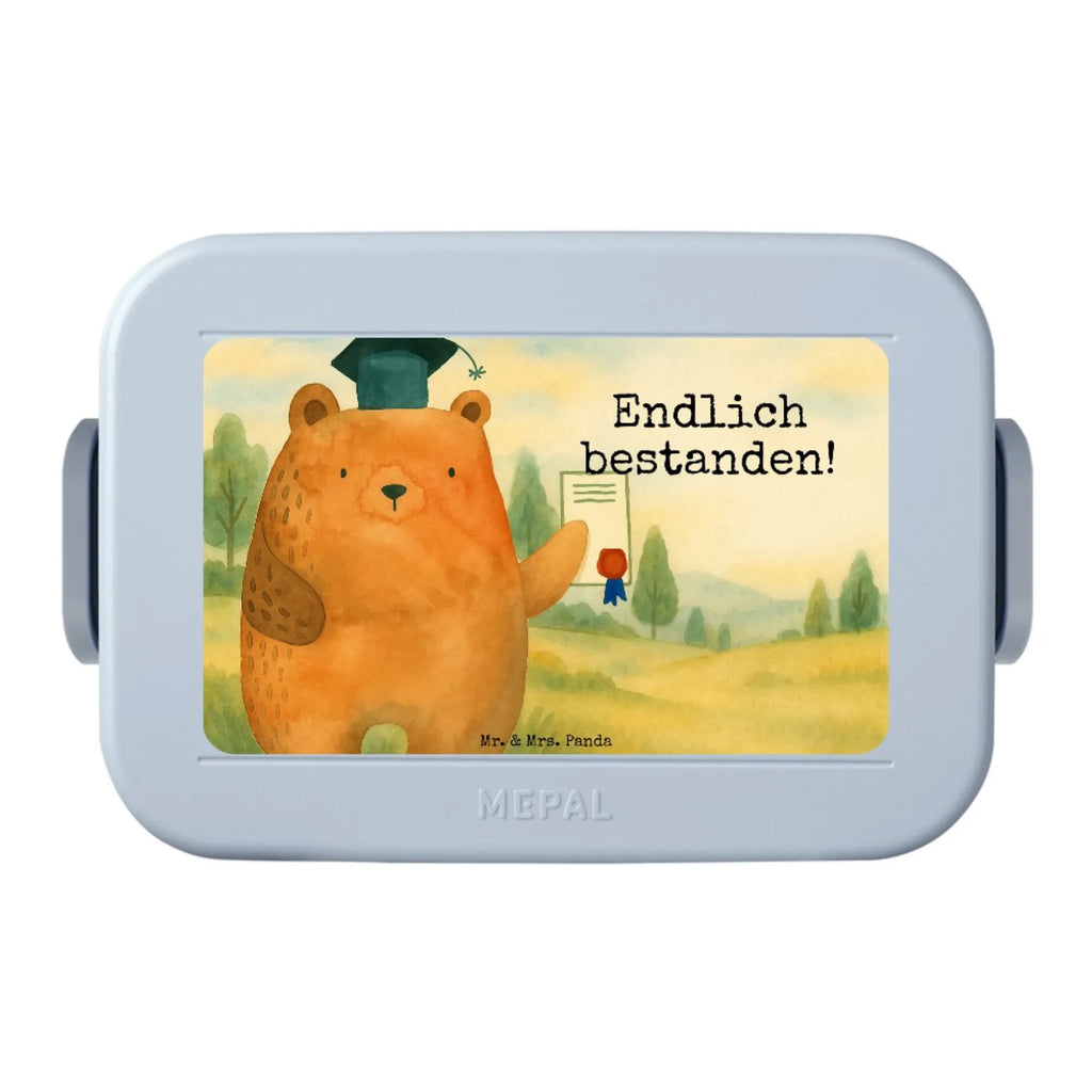 MEPAL Bentobox Bär Prüfung Design Brotdose, Bentobox, Lunchbox, Bär, Teddy, Teddybär, Abschluss, Prüfungen, Abschlusszeugnis, Zeugnis, Abitur, Prüfung bestanden