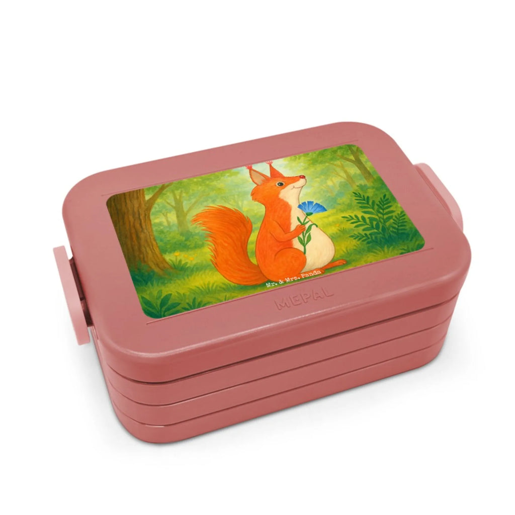 MEPAL Bentobox Eichhörnchen Blume Design Brotdose, Lunchbox, Bentobox, Tiermotive, Gute Laune, lustige Sprüche, Tiere, Spruch Deko, Spaß, Lachen, Eichhorn, Spruch positiv, Motivation Bilder, Motivation Sprüche, glücklich Spruch, Eichhörnchen