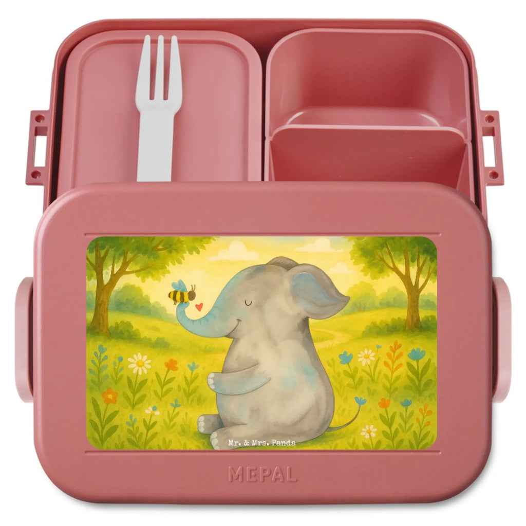 MEPAL Bentobox Elefant Biene Design Brotdose, Bentobox, Lunchbox, Tiermotive, Gute Laune, lustige Sprüche, Tiere, Hochzeitsgeschenk, Liebe, Heiratsantrag, Liebesspruch, Jahrestag, Elefant, Liebesbeweis, Biene, Liebesgeschenk