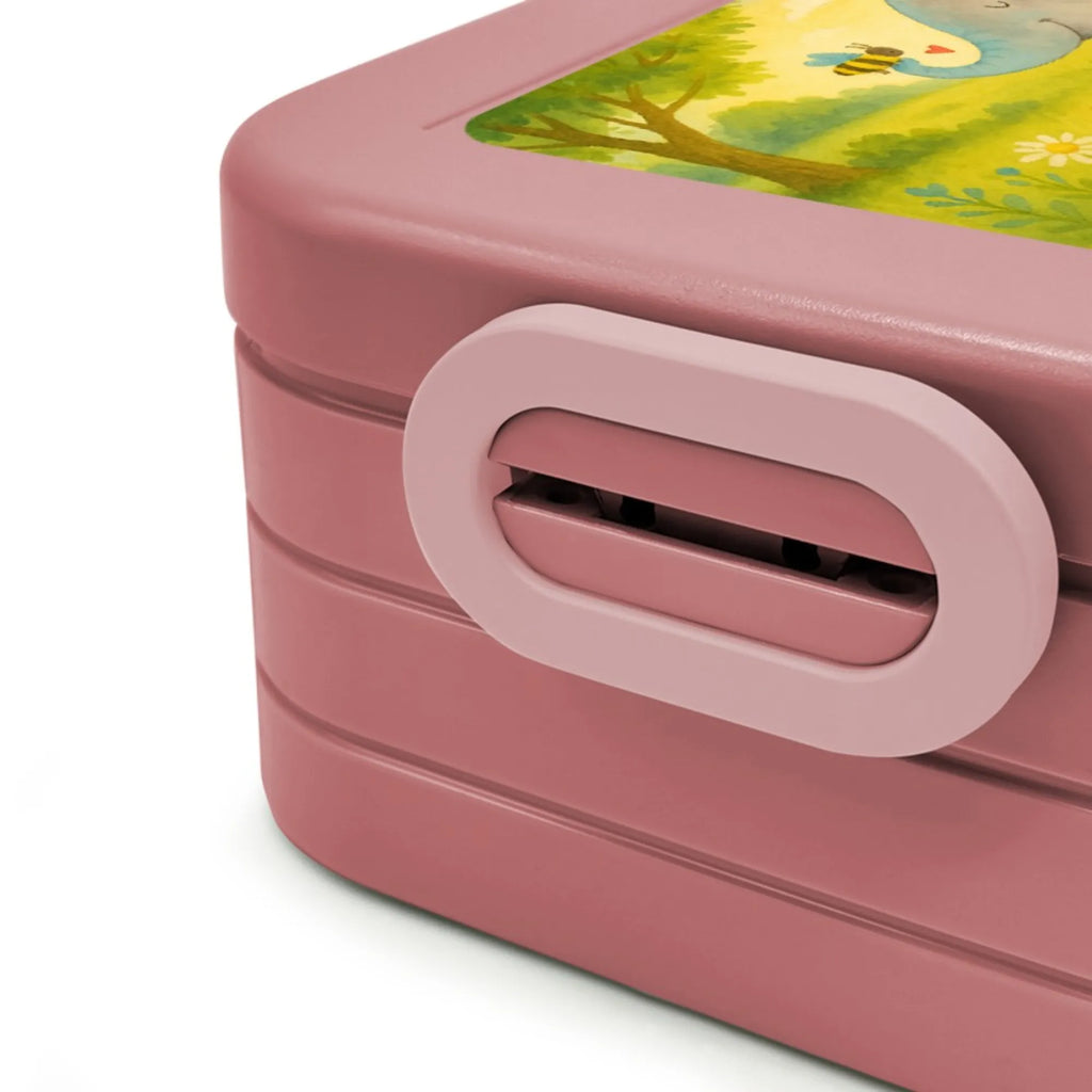 MEPAL Bentobox Elefant Biene Design Brotdose, Bentobox, Lunchbox, Tiermotive, Gute Laune, lustige Sprüche, Tiere, Hochzeitsgeschenk, Liebe, Heiratsantrag, Liebesspruch, Jahrestag, Elefant, Liebesbeweis, Biene, Liebesgeschenk