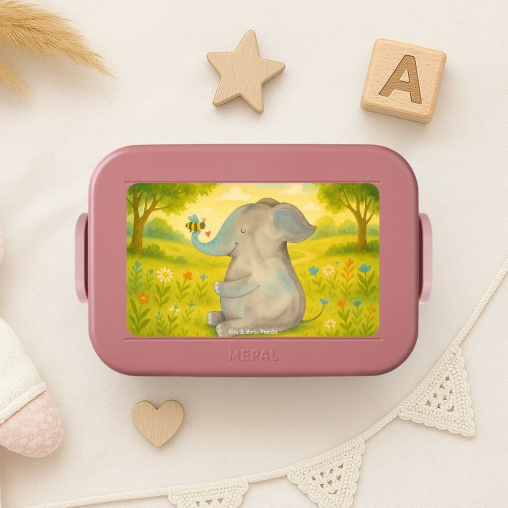 MEPAL Bentobox Elefant Biene Design Brotdose, Bentobox, Lunchbox, Tiermotive, Gute Laune, lustige Sprüche, Tiere, Hochzeitsgeschenk, Liebe, Heiratsantrag, Liebesspruch, Jahrestag, Elefant, Liebesbeweis, Biene, Liebesgeschenk