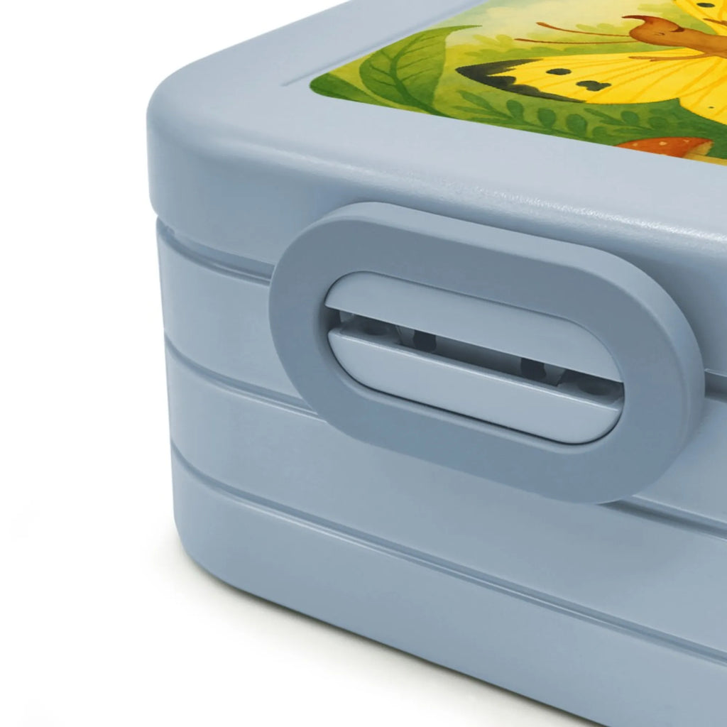 MEPAL Bentobox Raupe Schmetterling Design Lunchbox, Brotdose, Bentobox, Tiermotive, Gute Laune, lustige Sprüche, Tiere, Kokon, Hütchen, Schönheit, Erwachsen werden, Schmetterling, Raupe, Aufwachsen, Hut, Entwicklung, Zitronenfalter