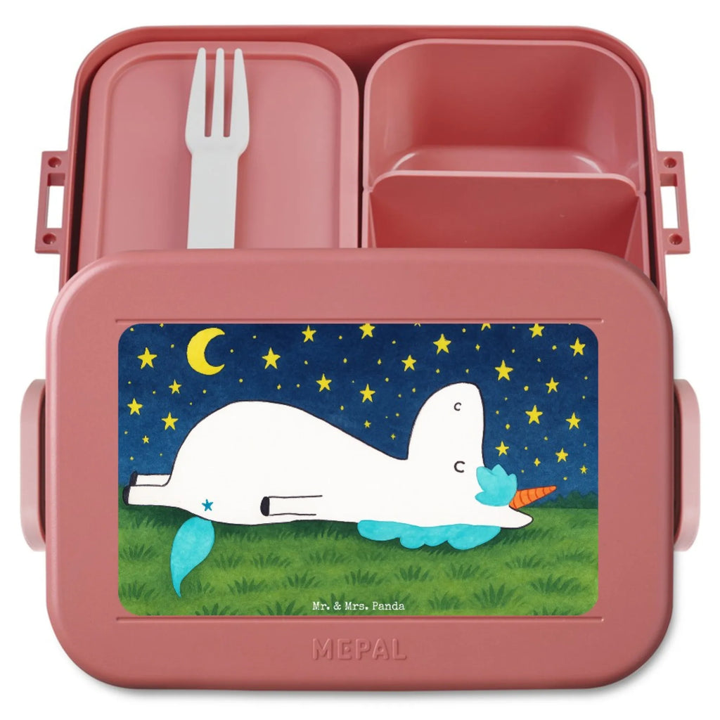 MEPAL Bentobox Einhorn Sternenhimmel Design Lunchbox, Brotdose, Bentobox, Einhorn, Einhörner, Einhorn Deko, Unicorn, Sternenhimmel, Sterne, Dachschaden, Verrückt