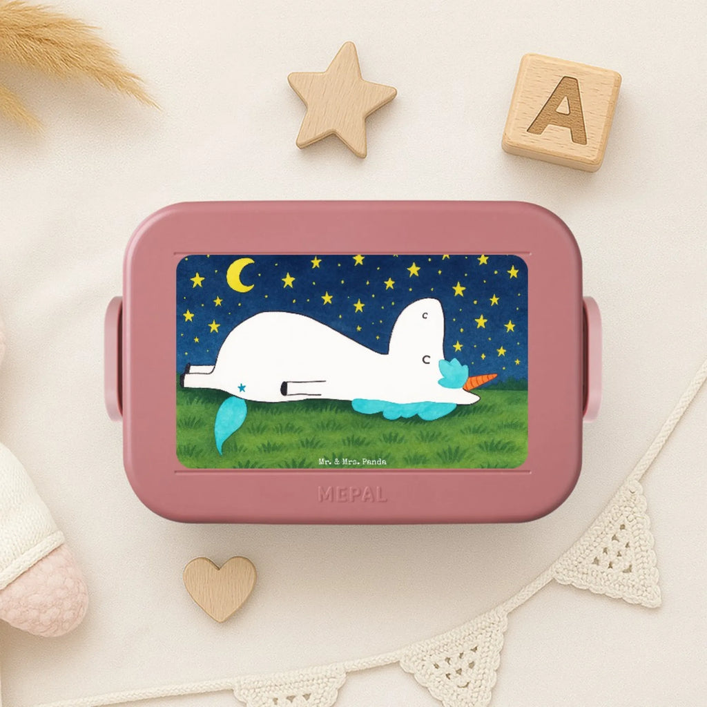MEPAL Bentobox Einhorn Sternenhimmel Design Lunchbox, Brotdose, Bentobox, Einhorn, Einhörner, Einhorn Deko, Unicorn, Sternenhimmel, Sterne, Dachschaden, Verrückt