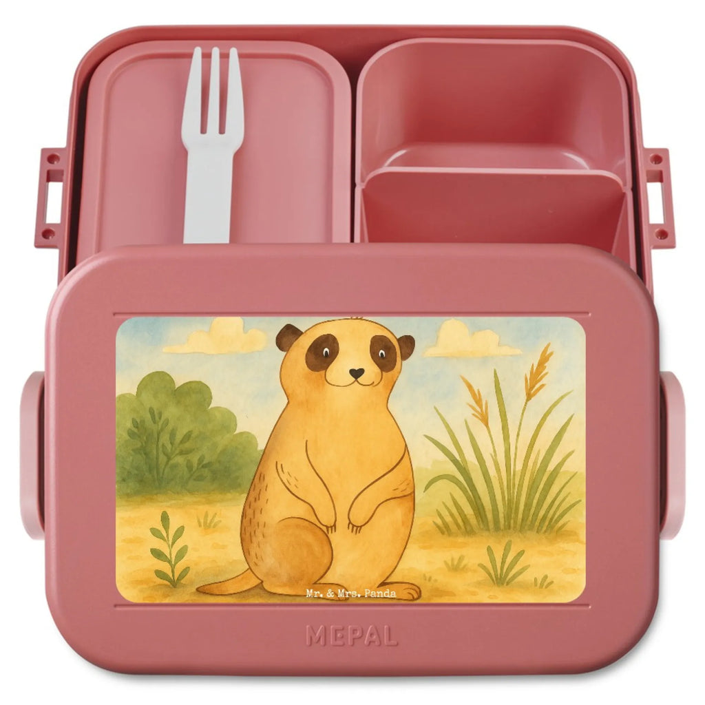 MEPAL Bentobox Erdmännchen Design Brotdose, Bentobox, Lunchbox, Afrika, Wildtiere, Erdmännchen, Traveling, Afrikareise, Roadtrip, Reisen, Weltreise, Spruch