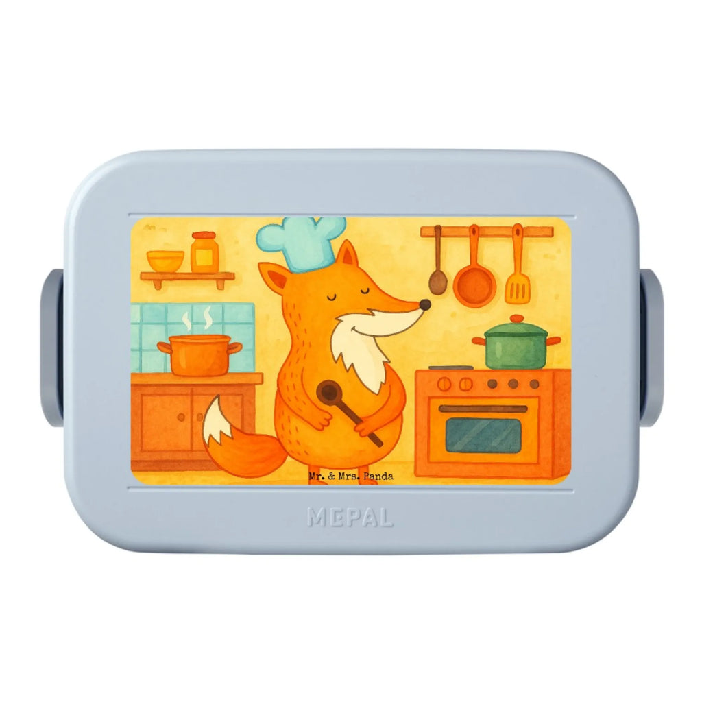 MEPAL Bentobox Fuchs Koch Design Brotdose, Lunchbox, Bentobox, Fuchs, Küche Spruch, Küche Deko, Bäcker, witzig, Spruch lustig, Köche, Füchse, Party Spruch, Koch Geschenk